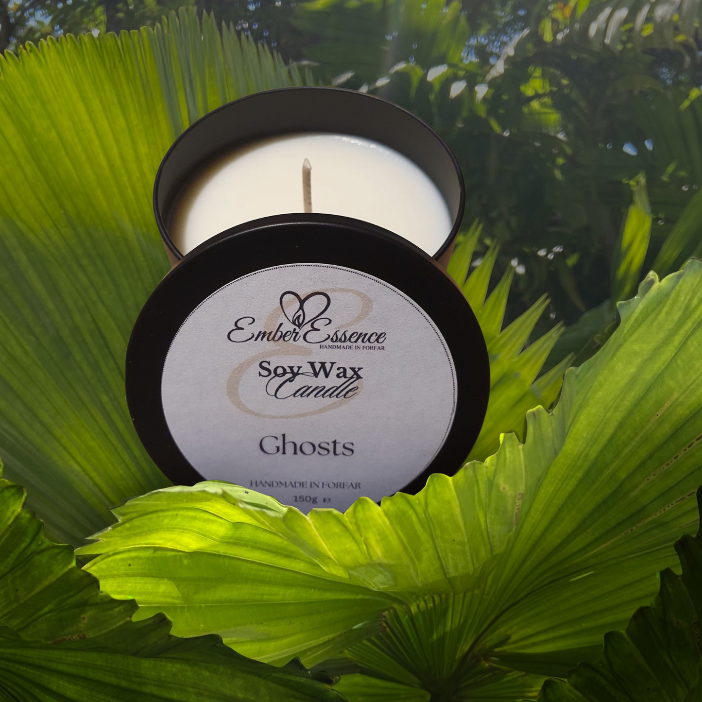 Ghosts Candle In A Tin