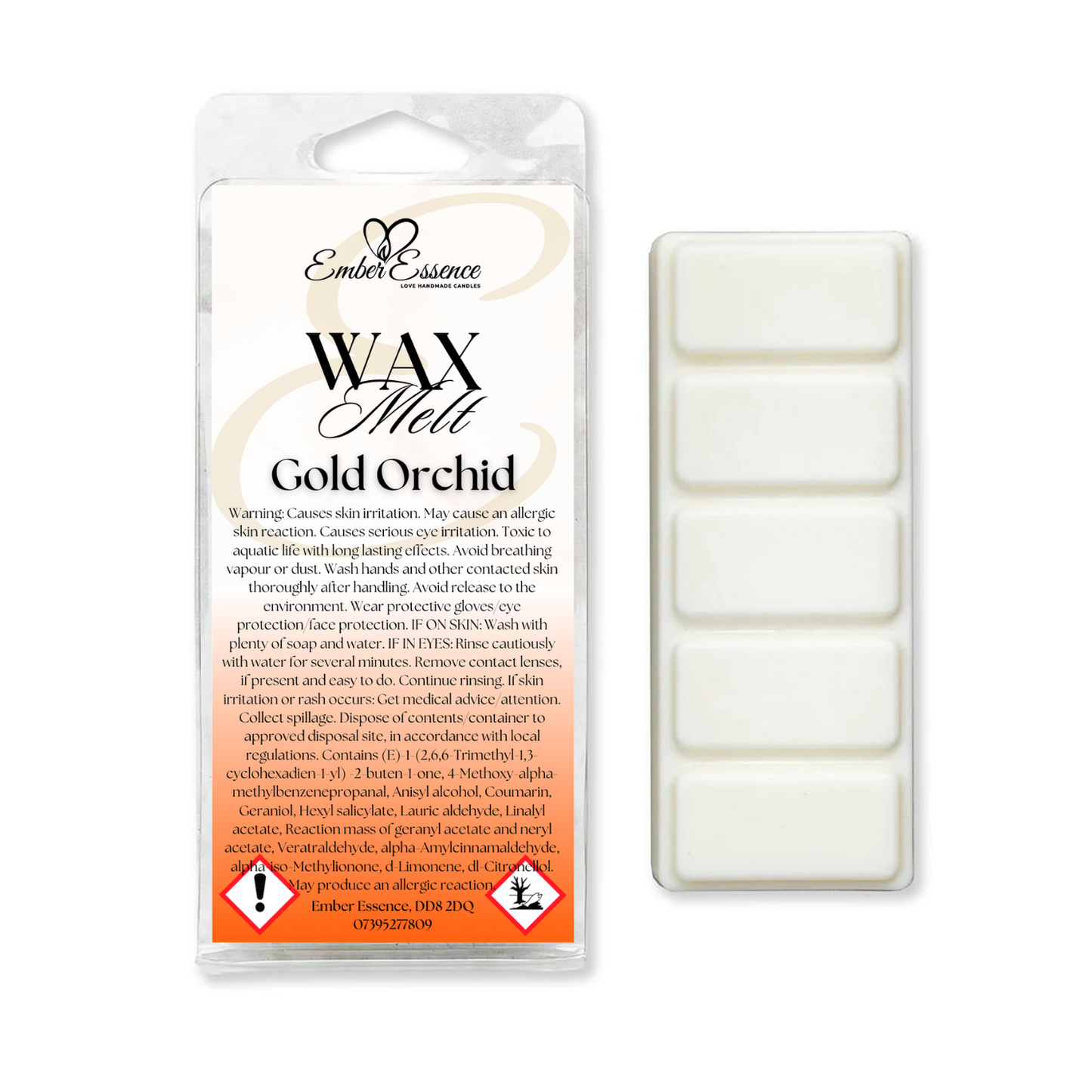 Gold Orchid Wax Melt